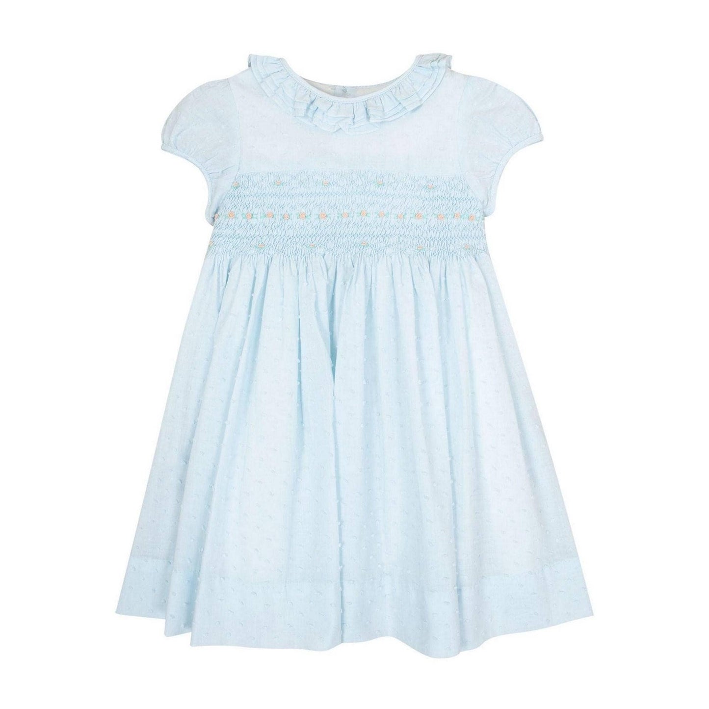 Hortensia Sleeveless Smocked Dress