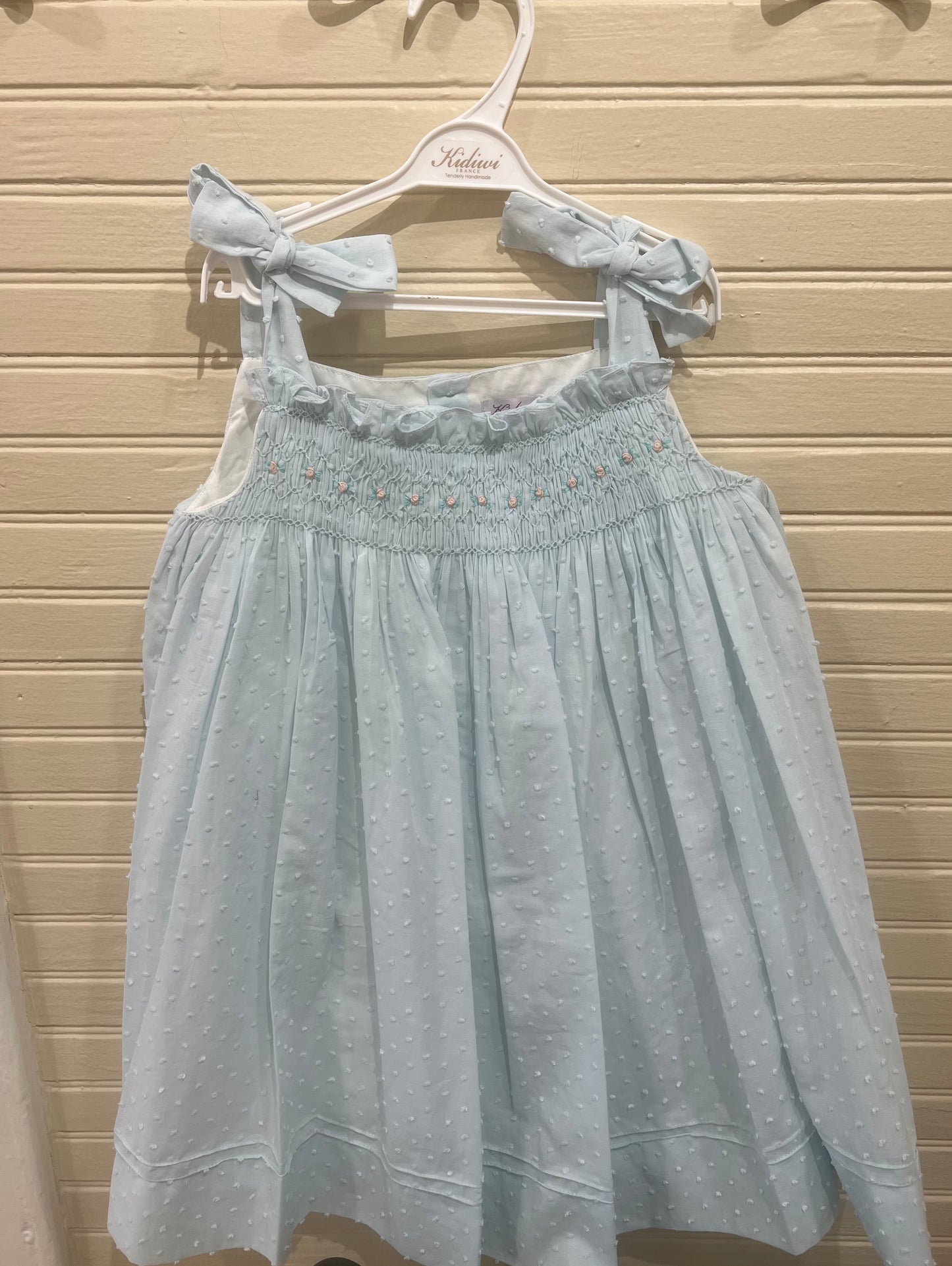 Hortensia Sleeveless Smocked Dress