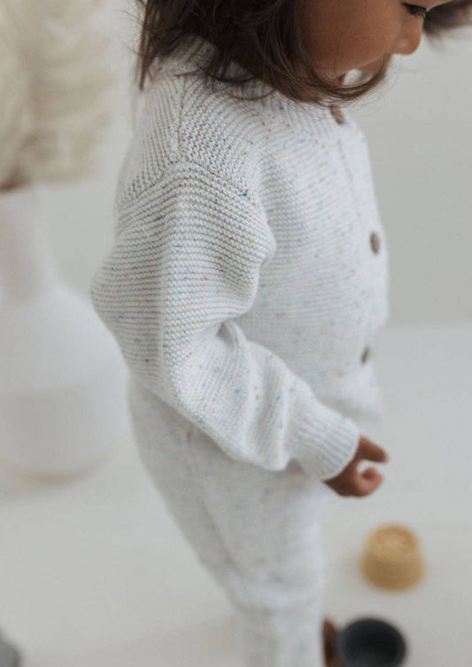 Purl Knit Romper | Frosted Sprinkles