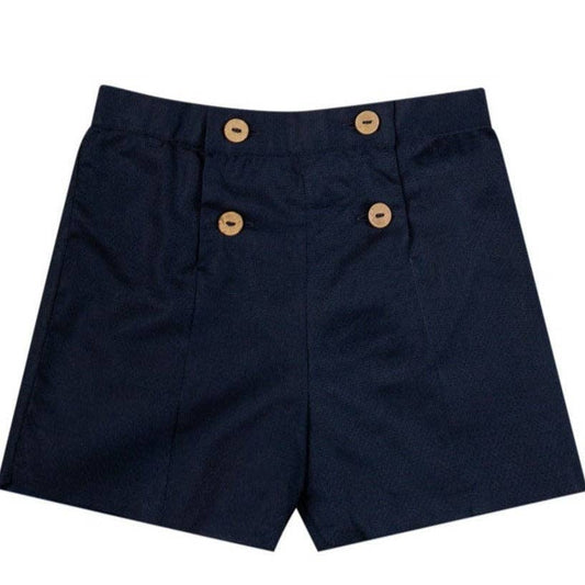 Navy blue Bloomer 4 buttons for boys