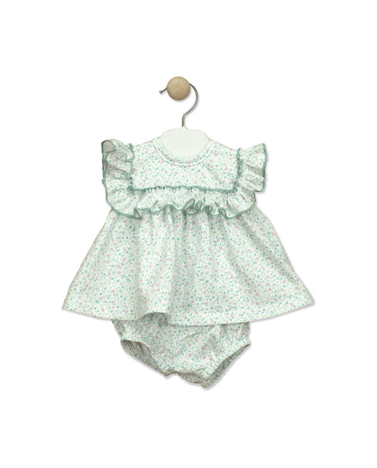 Liberty Print Baby Girl Jesusita Dress with Panties