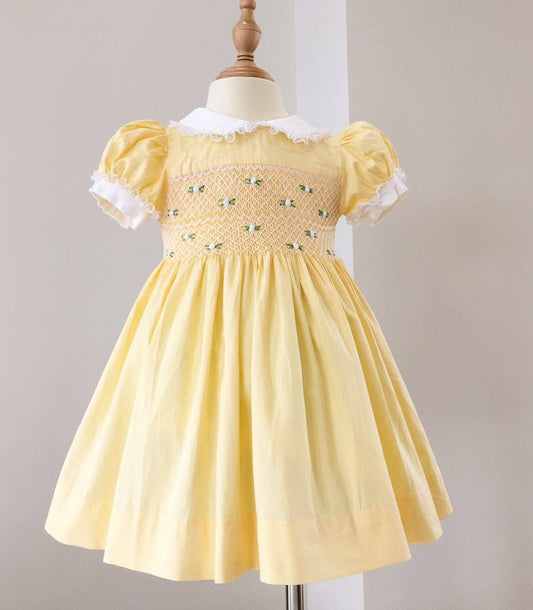 Hand-smocked Sunshine Dress